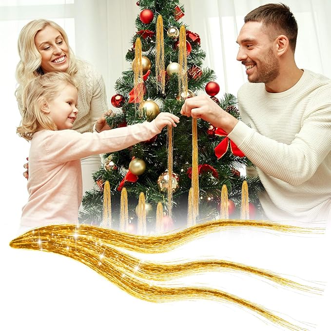 On Sale🔥5000pcs/Pack Tinsel Icicles Tree Christmas Decorations