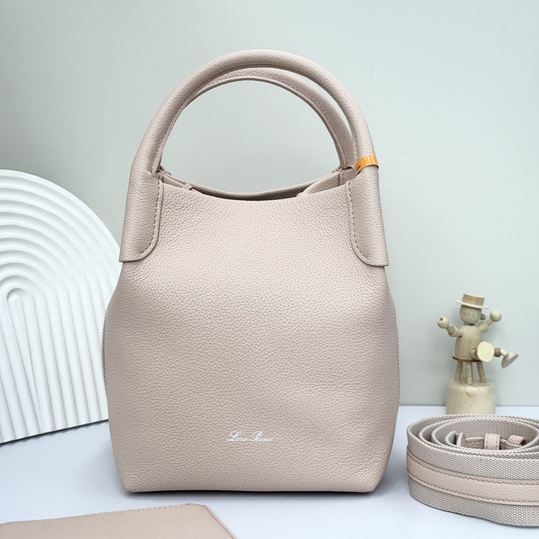 Loro Piana Bale Bale Medium Bucket Bag FAN8964