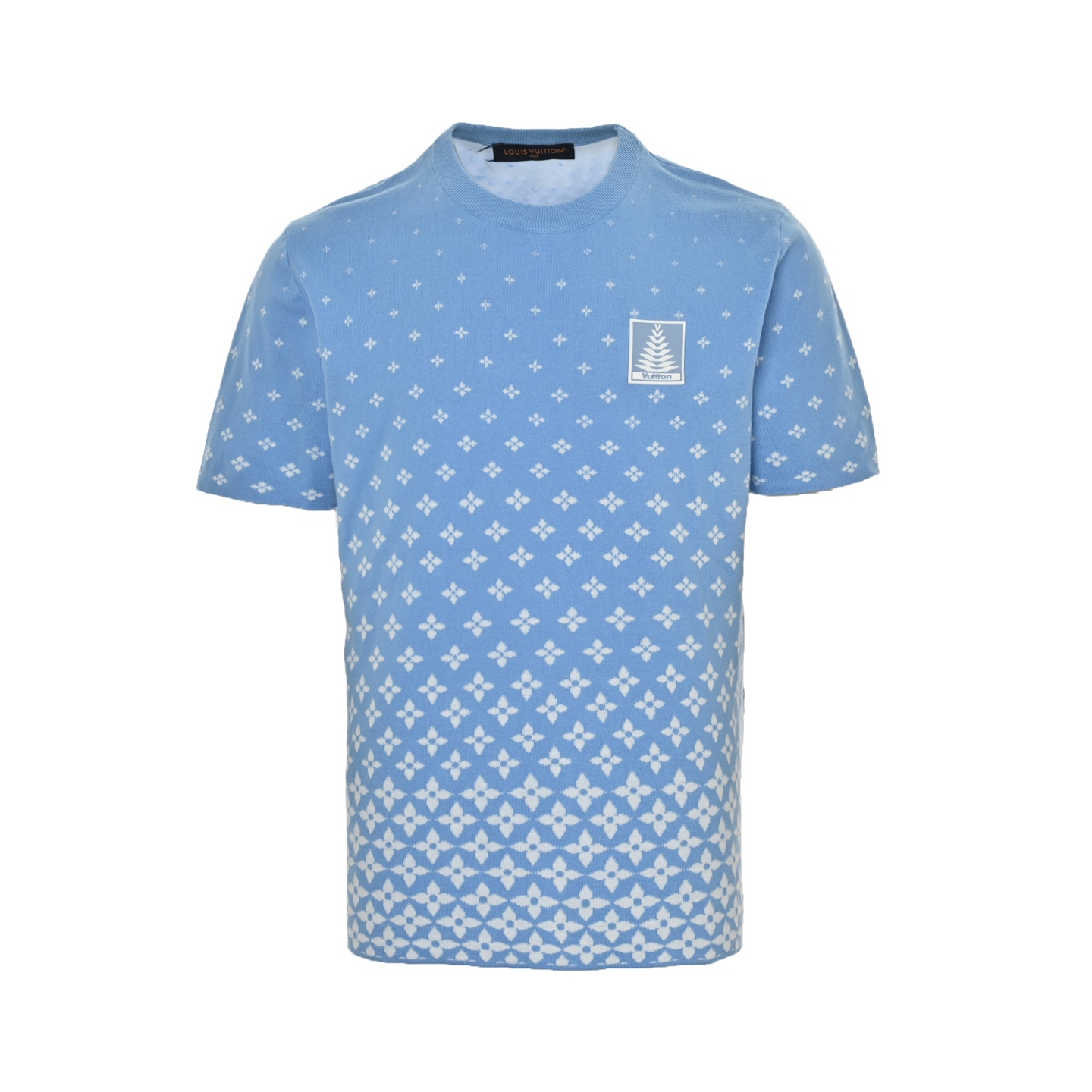 Louis Vuitton 25ss Ski Collection Gradient Monochrome Knit Short Sleeve