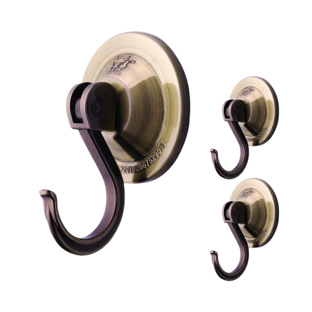 💥ON SALE💥3-Pack Powerful Suction Cup Wreath Hooks for Windows & Glass Doors