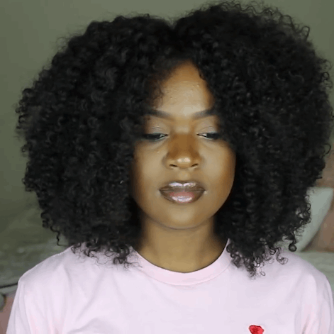 2020 Super Natural Cute Curly Wig