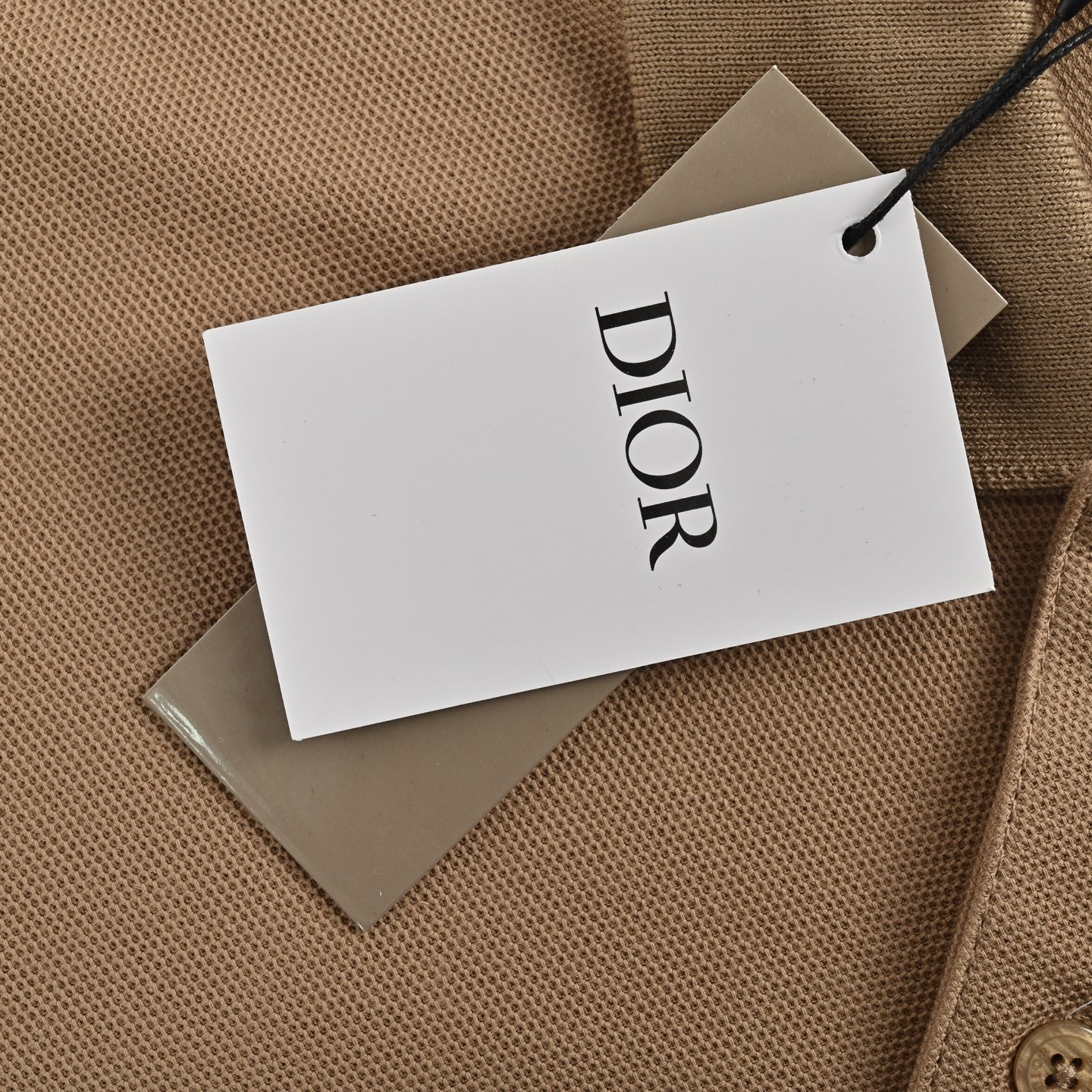 Dior CD embroidered Polo short sleeve