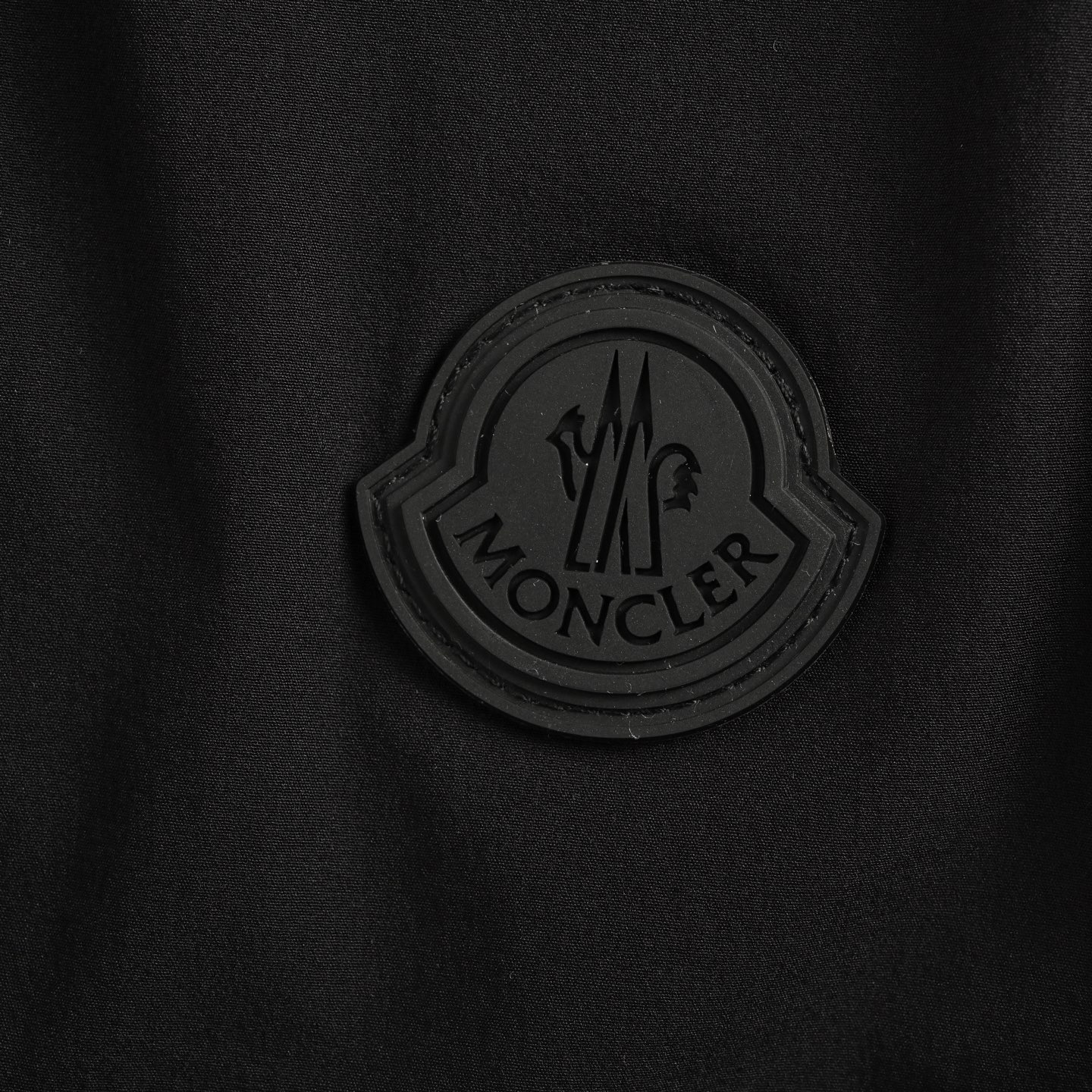 Moncler 25ss small black label stretch nylon shorts