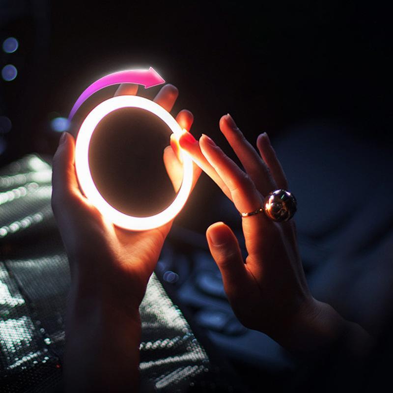 Wireless Charger Portable LED Makeup Mirror