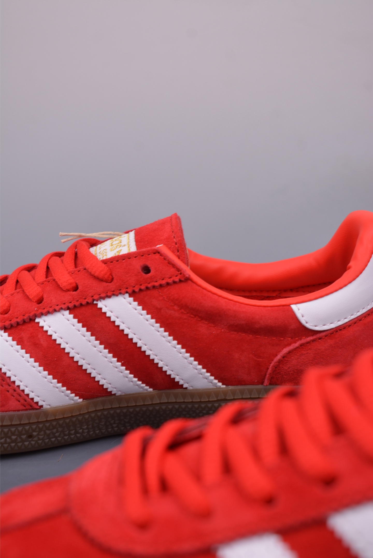 Adidas Handball Spezial Sneakers Red and White FV1227