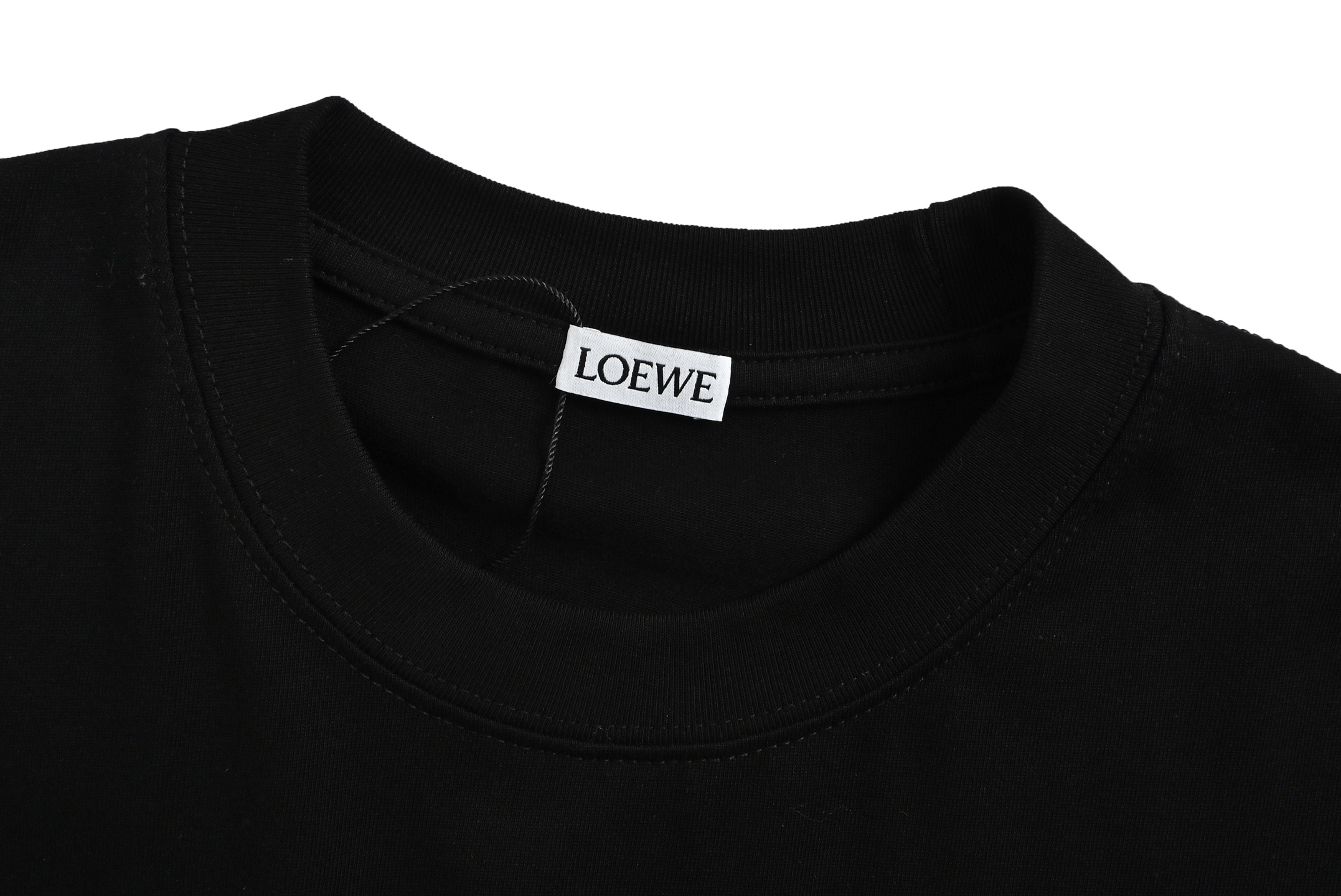 Loewe & Suna Fujita Joint Edition Ginseng Embroidered Short Sleeve