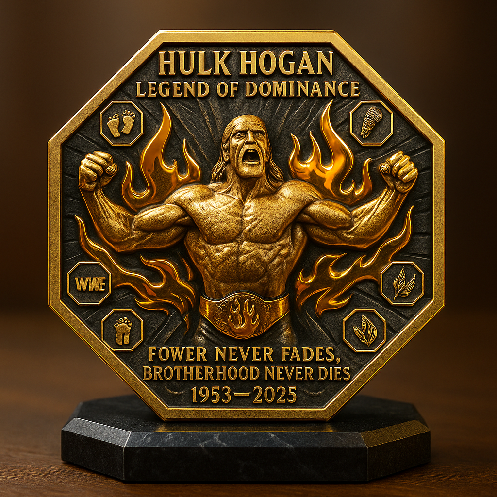 HULK HOGAN King's Octagon Medal Commemorative Coin