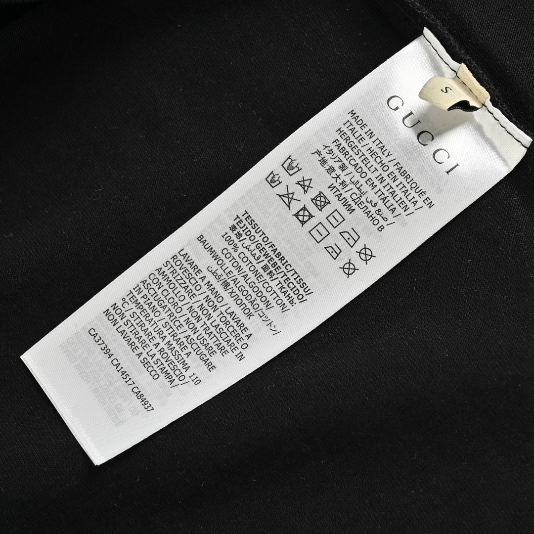 Gucci 24ss Dragon Year Series Cartoon Print Short Sleeve