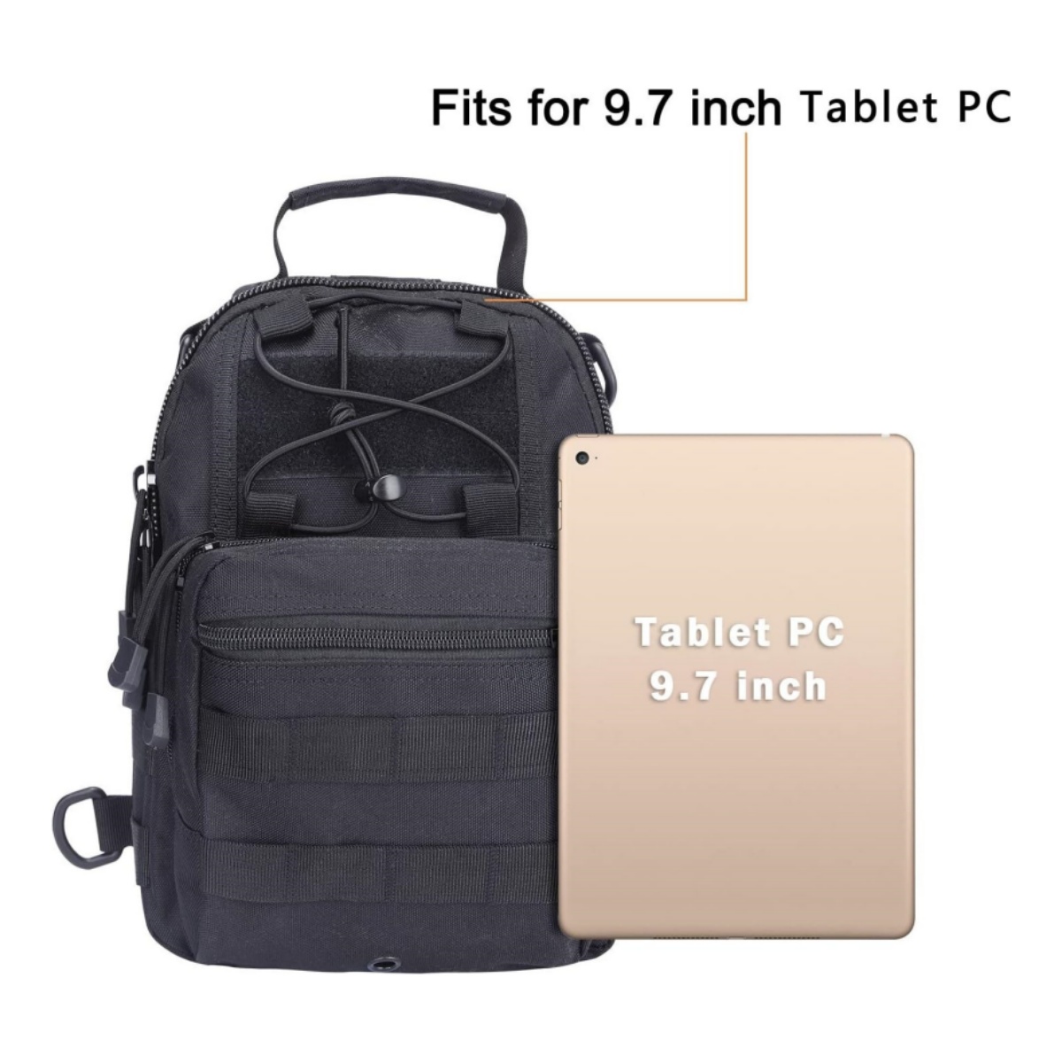 🎄Christmas Hot Sale🎄Multi-functional Sling Shoulder Tactical Bag Backpack for Every Day Carry