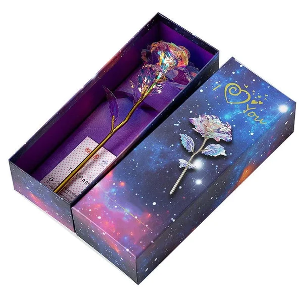🎁A lovely GIFT! 💐Colorful Crystal Rose（Last day of special sale）