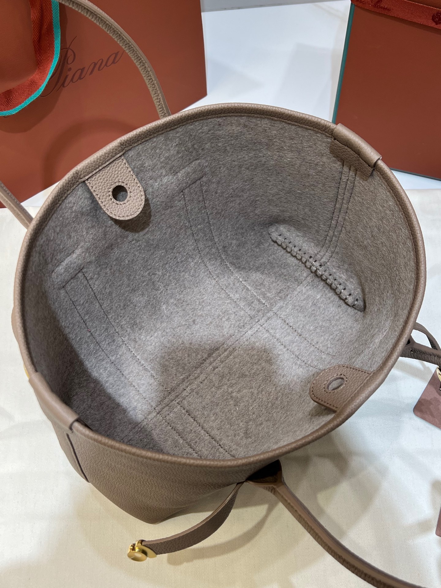 Loro Piana Ghiera Small Shopper