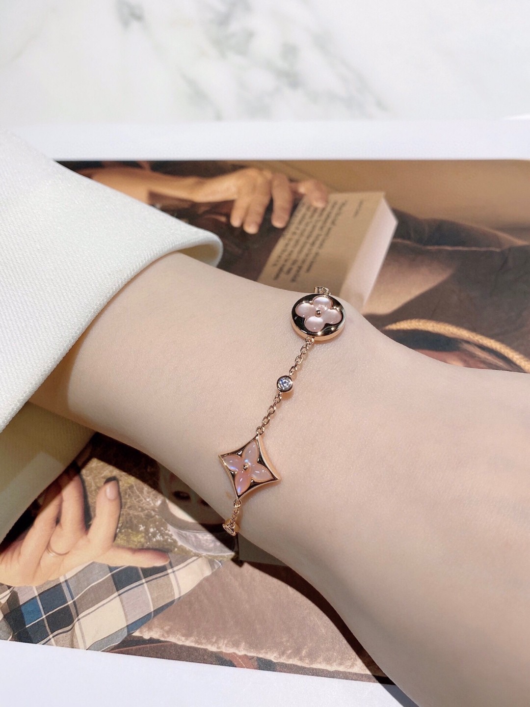 Louis Vuitton Four Flower Bracelet