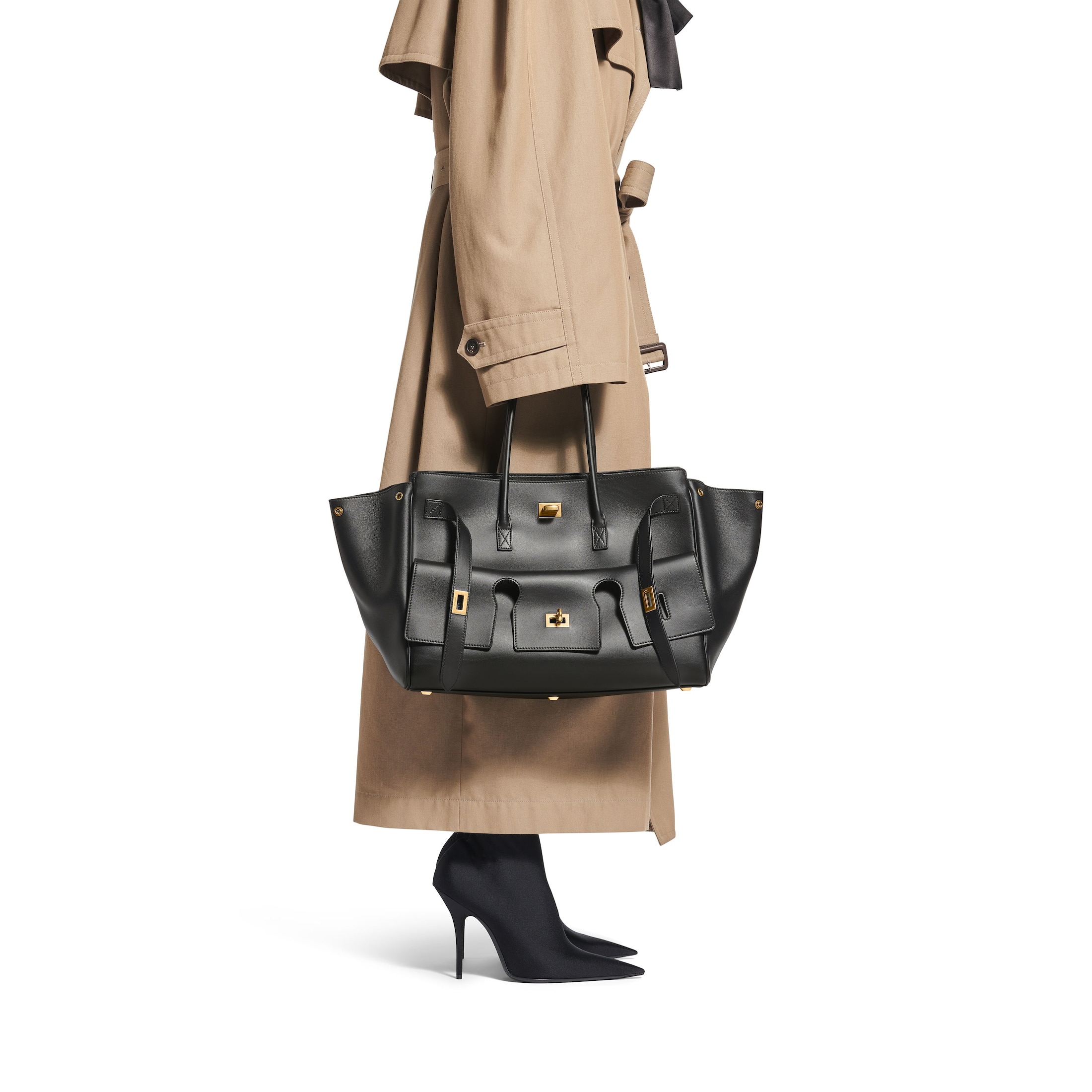 Balenciaga Bel Air Carry All Bag Medium 8054812ABAV1000