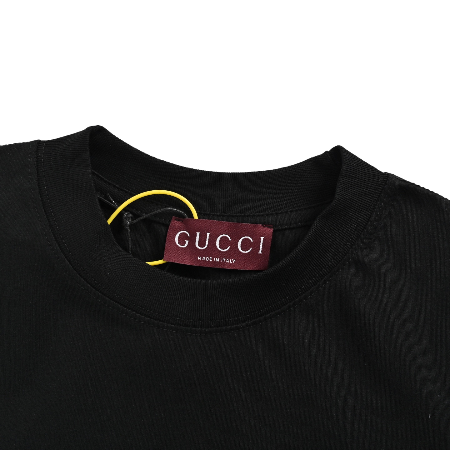 Gucci 25ss graffiti hand-painted double G print short sleeve