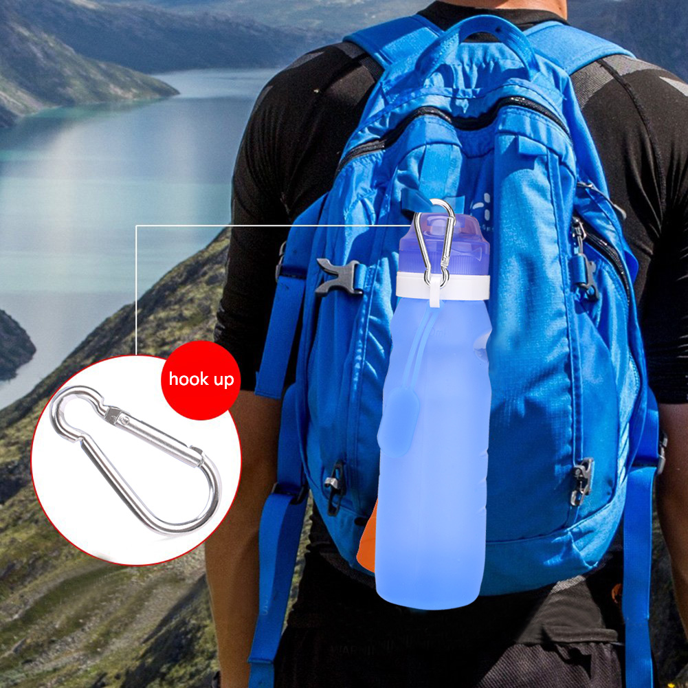[BUY 2 GET FREE SHIPPING] Portable Collapsible Silicone Water Bottle