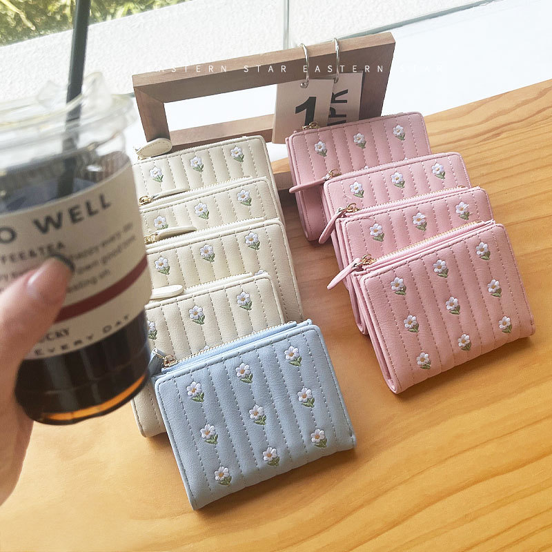 Fashion PU Leather Small Wallet For Girls