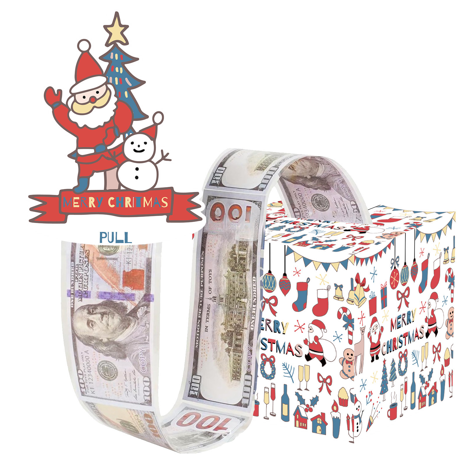 🎄Early Christmas Sale 49% OFF🎄Christmas Money Box for Cash Gift