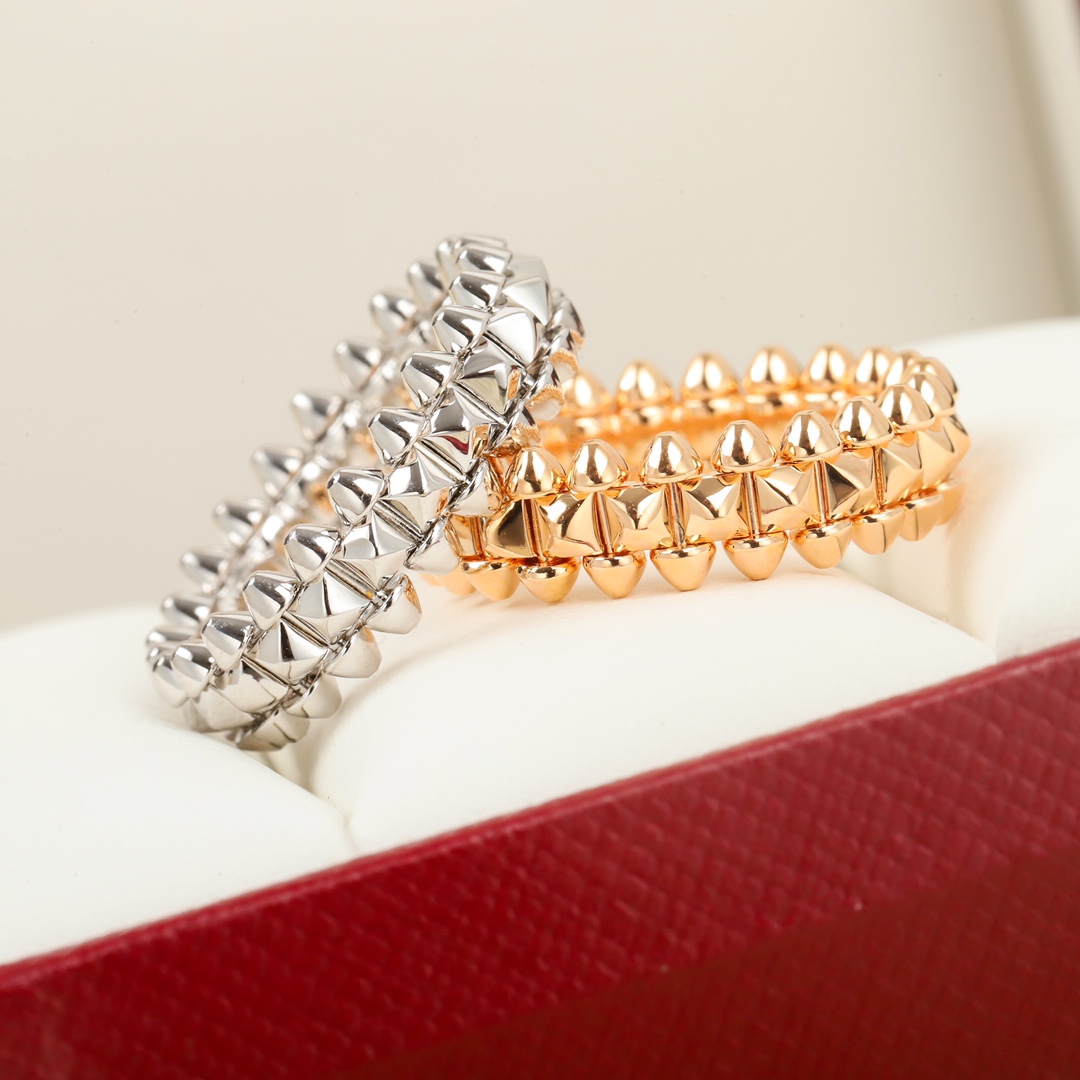 Cartier rivet ring
