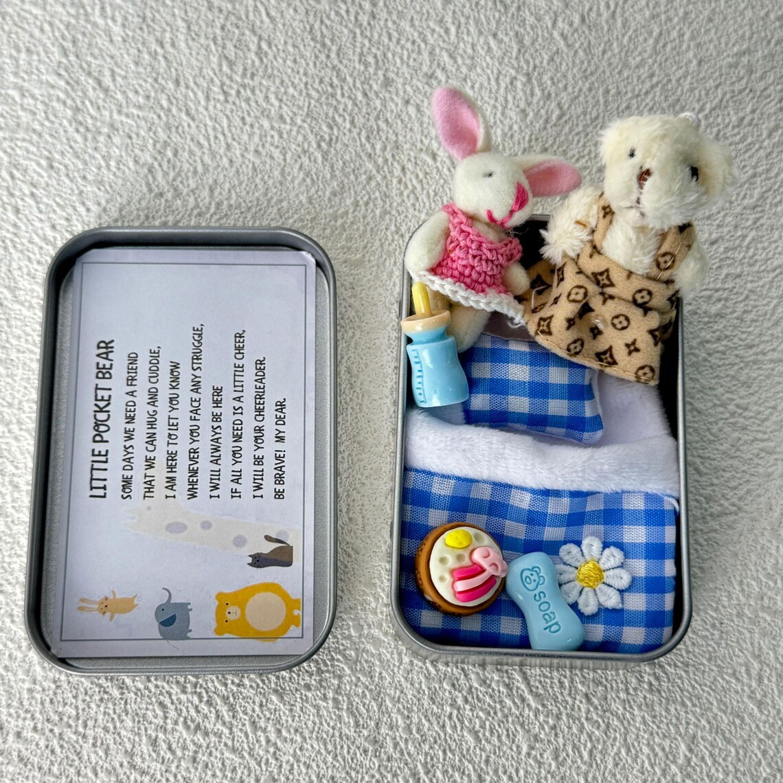 Pocket Plush Bunny Anxiety Pocket Hug