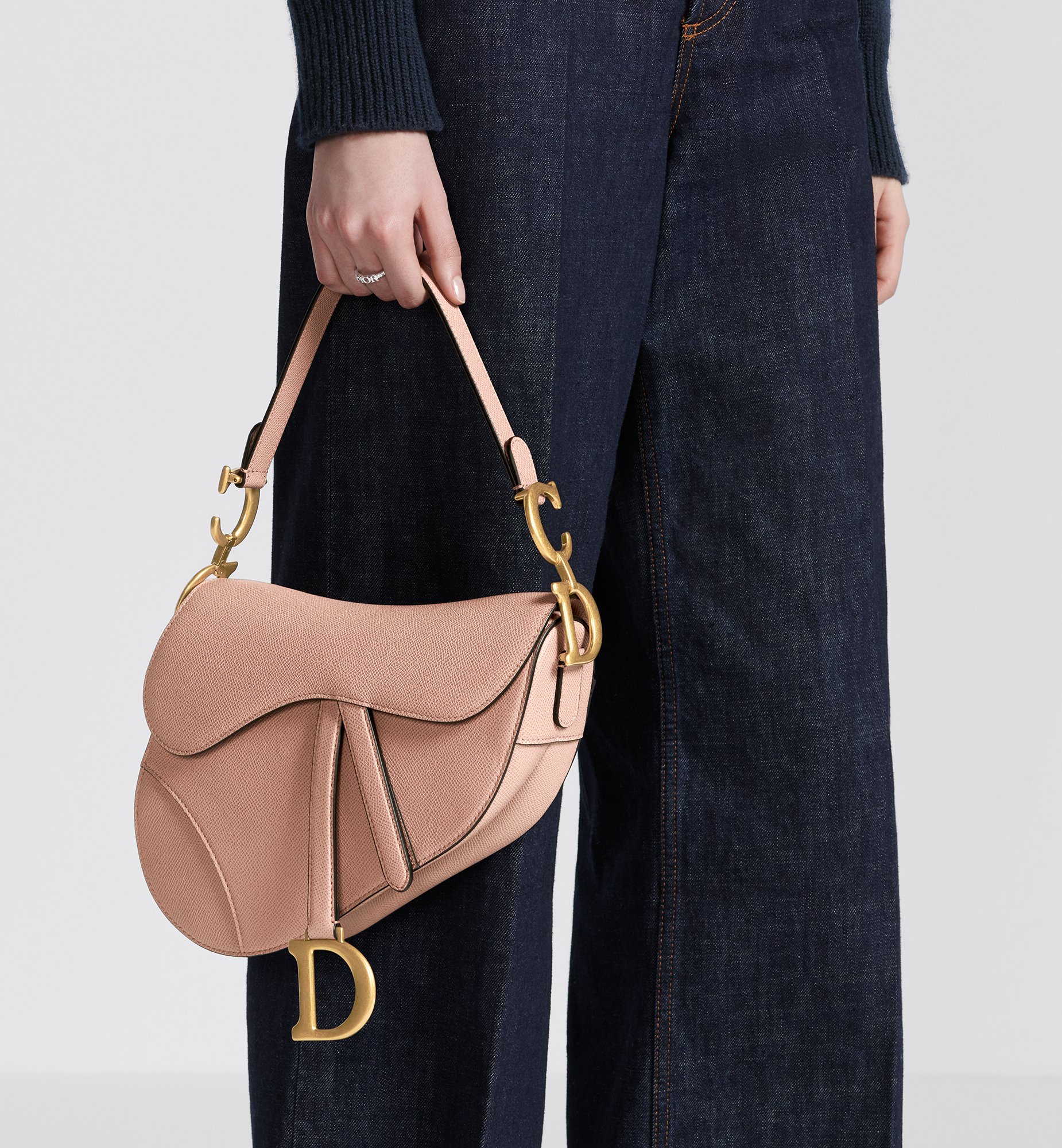 Dior Saddle Bag (with Shoulder Strap) M0455CBAA_M50P
