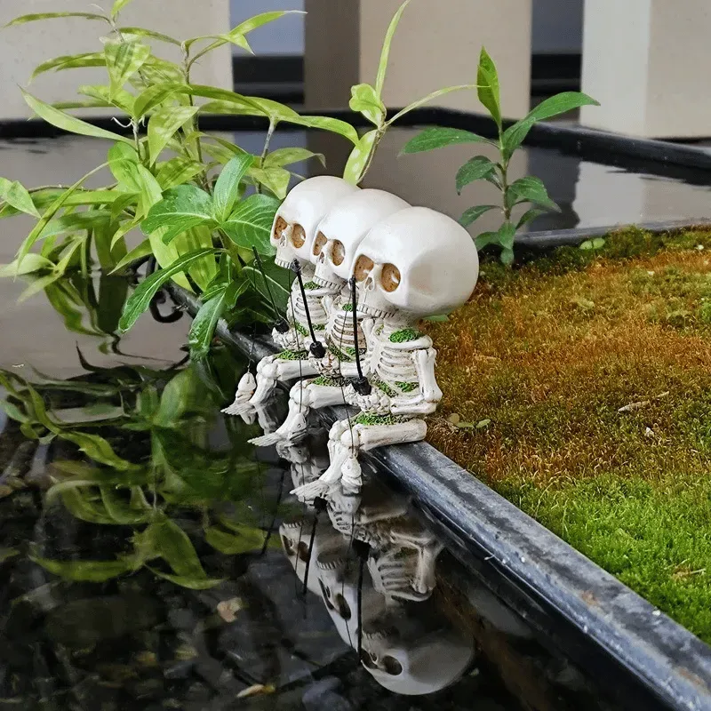 🔥Last Day Promotion-50% OFF🔥FISHING SKELETON GARDEN ACCESSORY