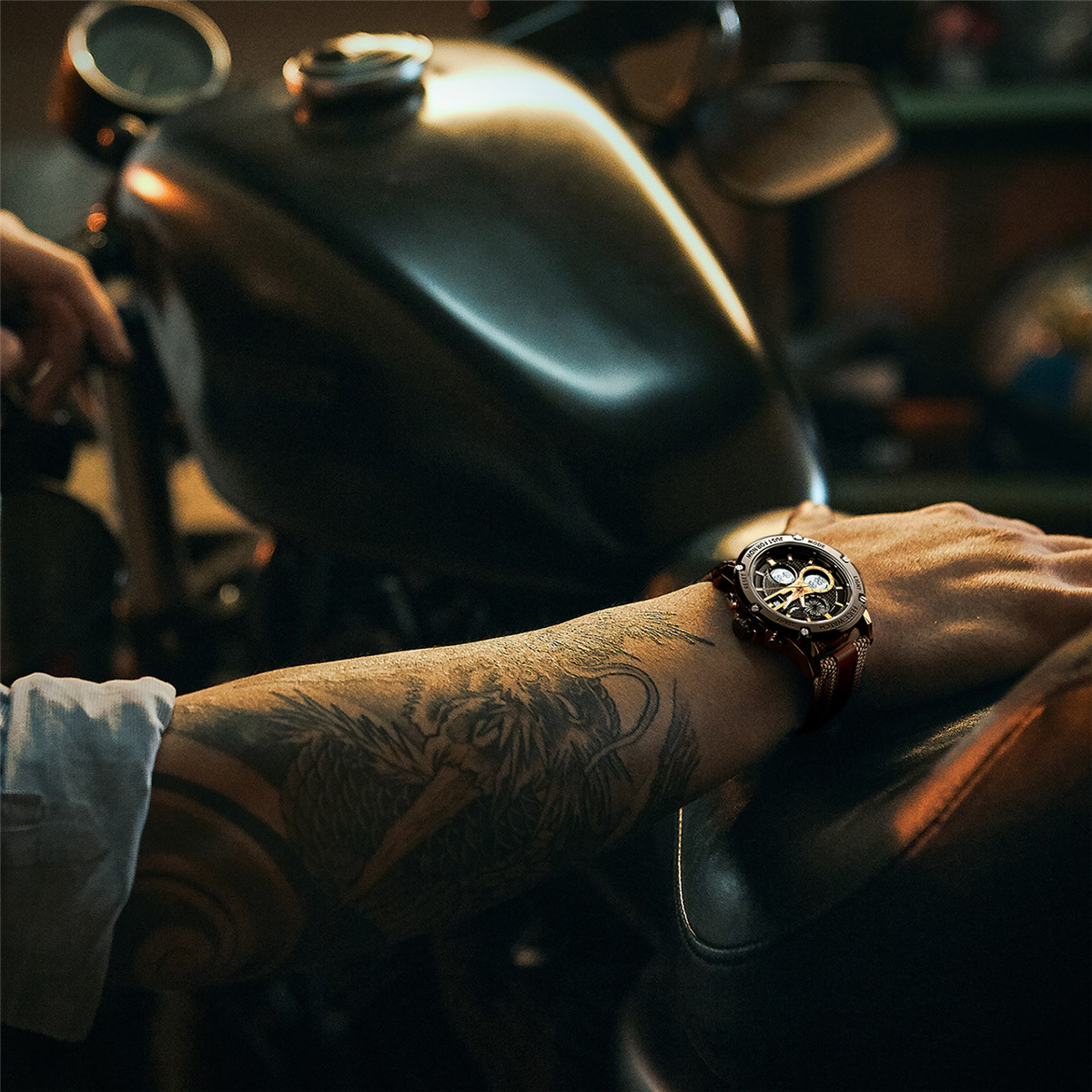 FK035 Dual Movement Chronograph Watch