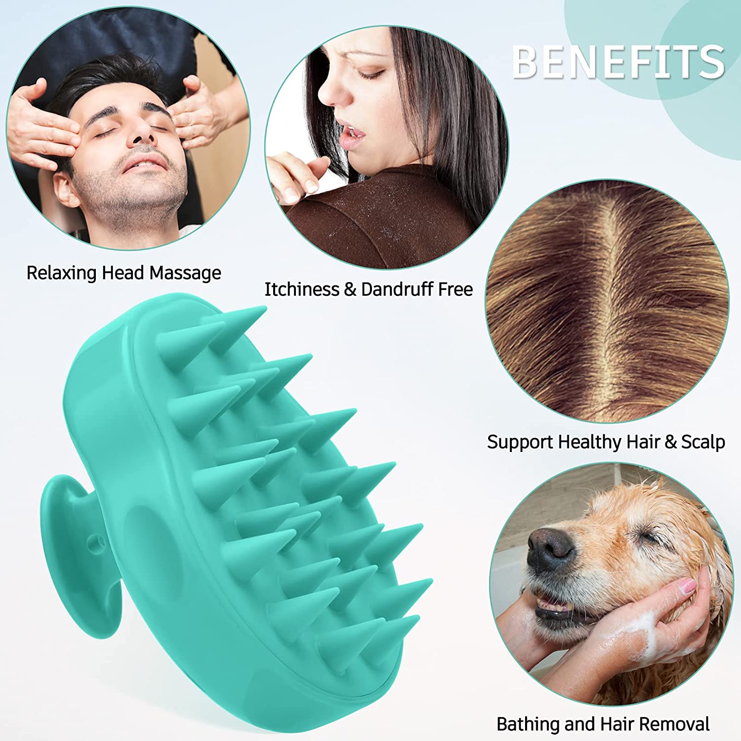 Geraniumroad Scalp Massager For Healthy Hair(BUY 3 GET 1 FREE NOW)