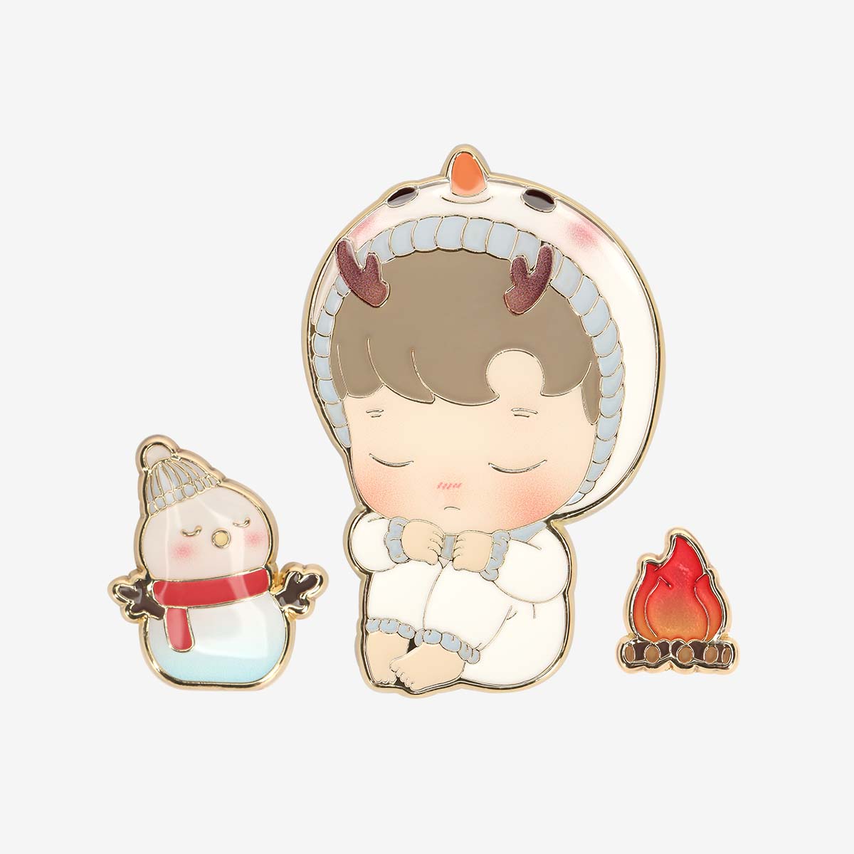 POP MART HACIPUPU The Growth Diary Series-Badge [1 Blind Box]