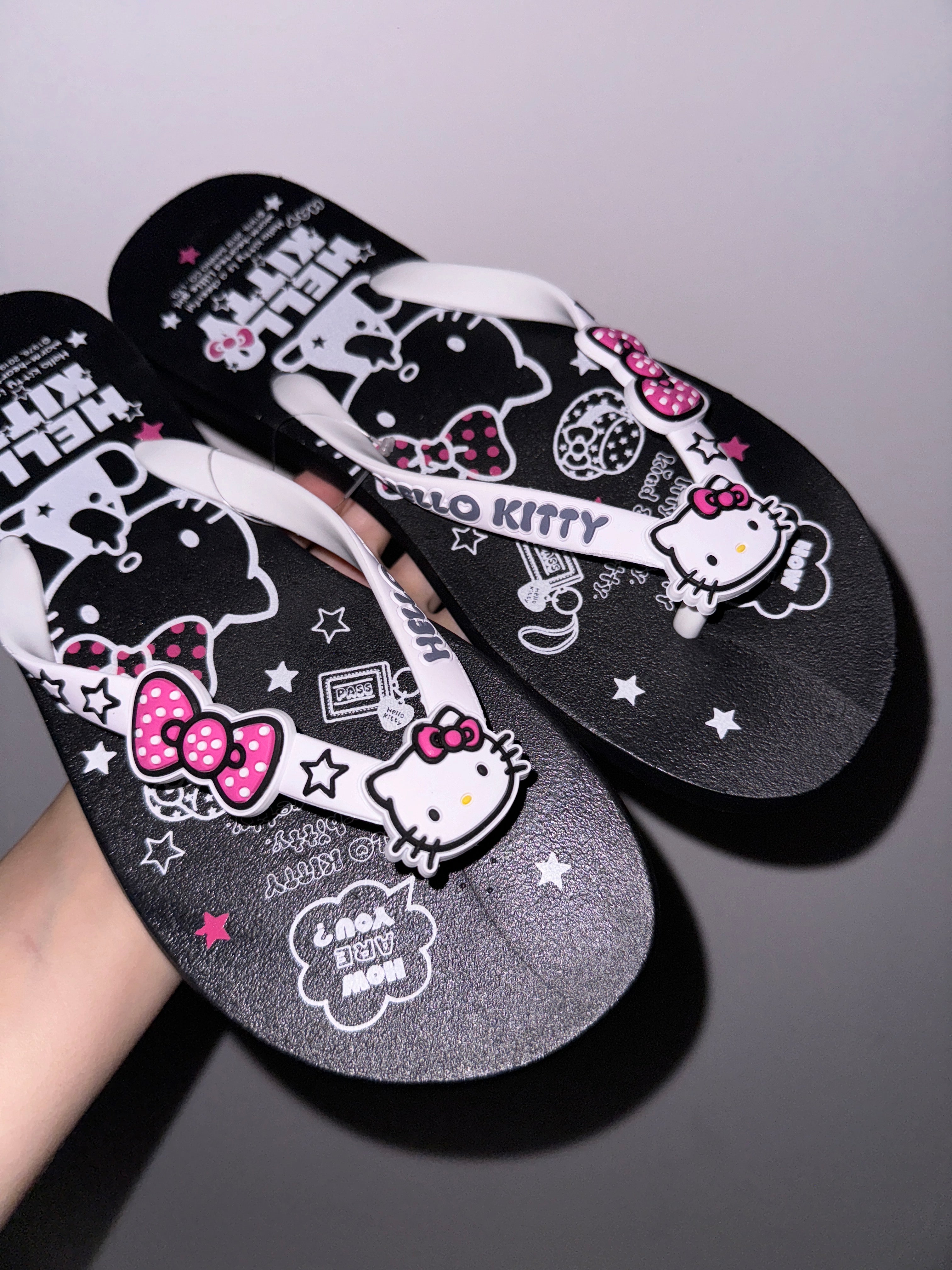 Hellokitty Women Beach Summer Casual Flip Flop Sandals