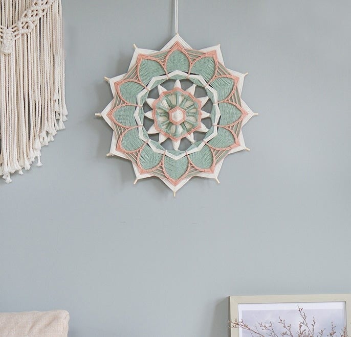 Mandala Hand-Woven Material Package