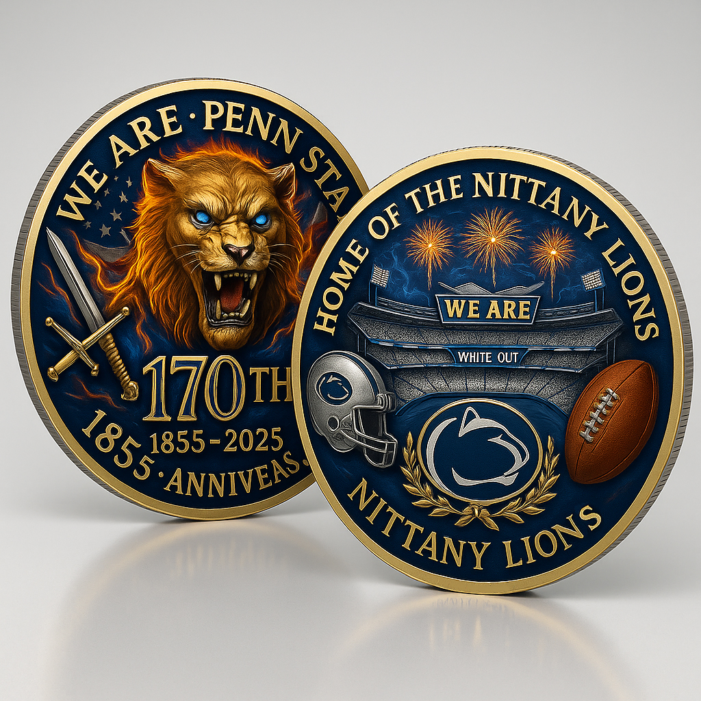Penn State Nittany Lions 170th Anniversary Commemorative Coin