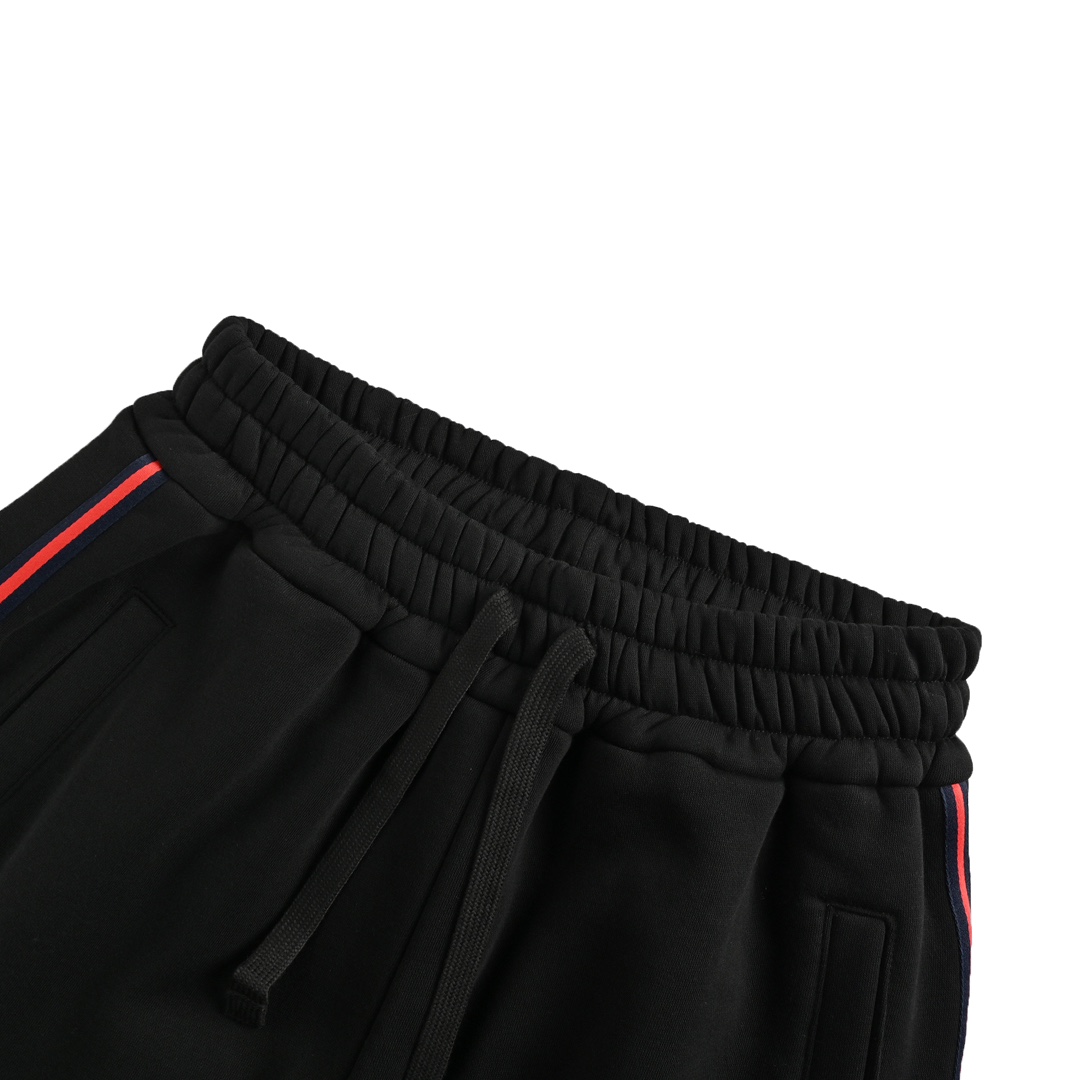 Gucci Black Web Trousers Set