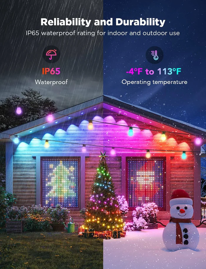 🎄Christmas Sale 70% OFF -- Wi-Fi Bluetooth Smart Permanent Led for outdoor