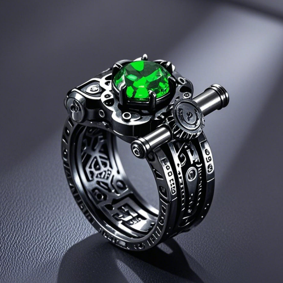 💎 Steampunk - Inspired Statement Rings: Unleash Your Inner Rebel!