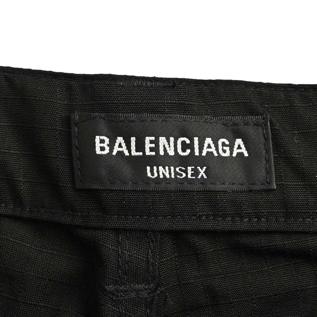 Balenciaga 24Fw Pleated Cargo Pants