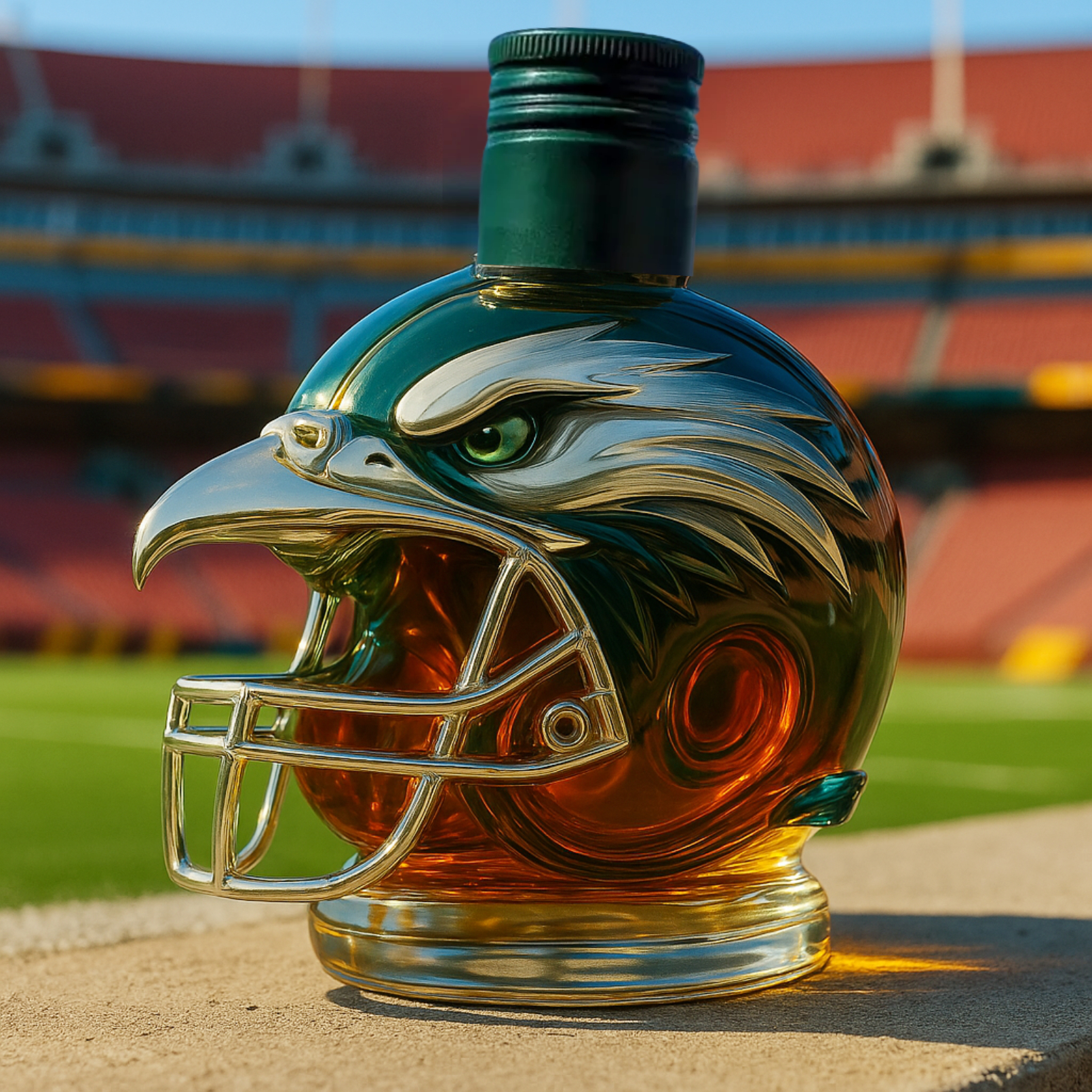 Philadelphia Eagles Collector’s Whiskey Decanter