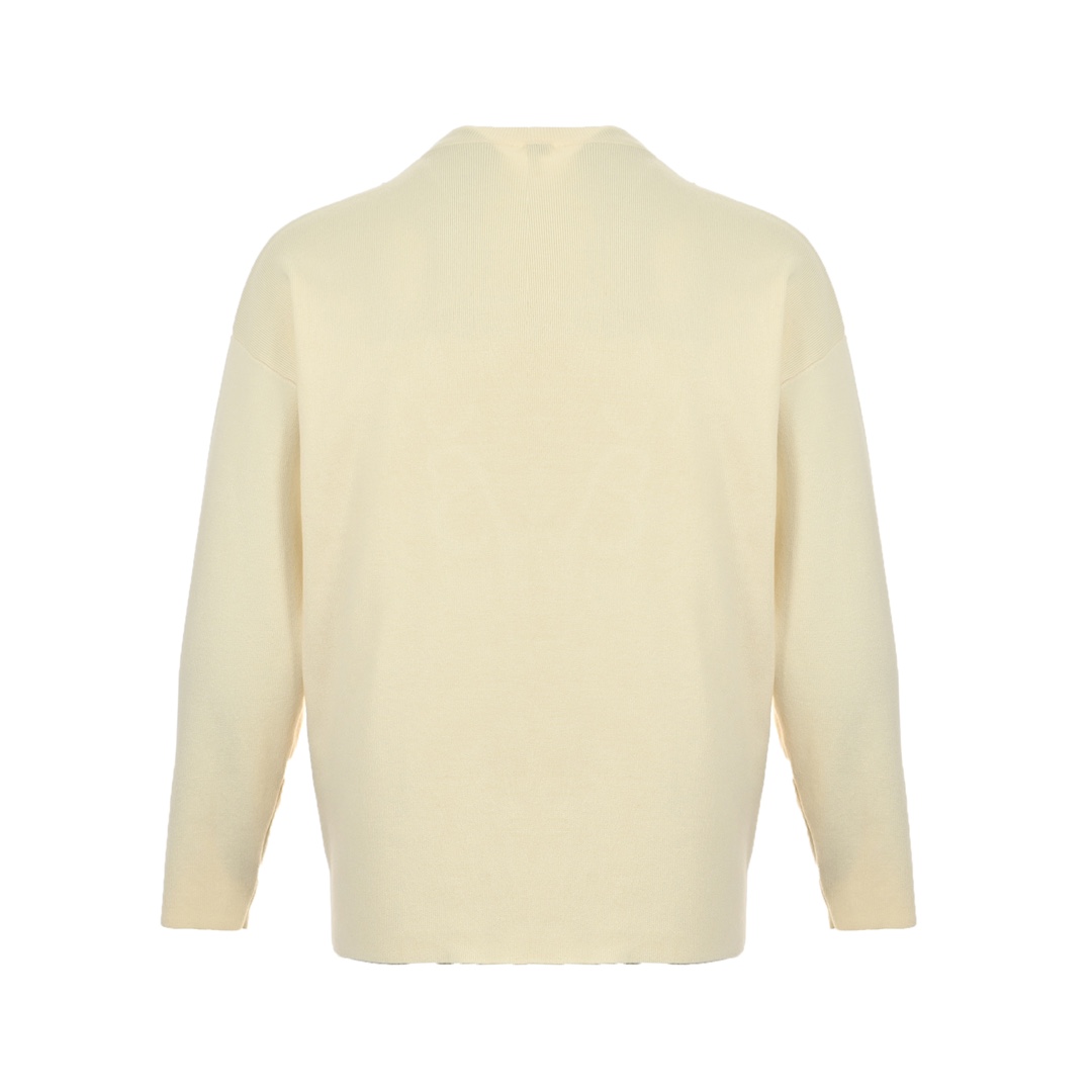 Loewe 24Fw Embossed Anagram Crew Neck Sweater