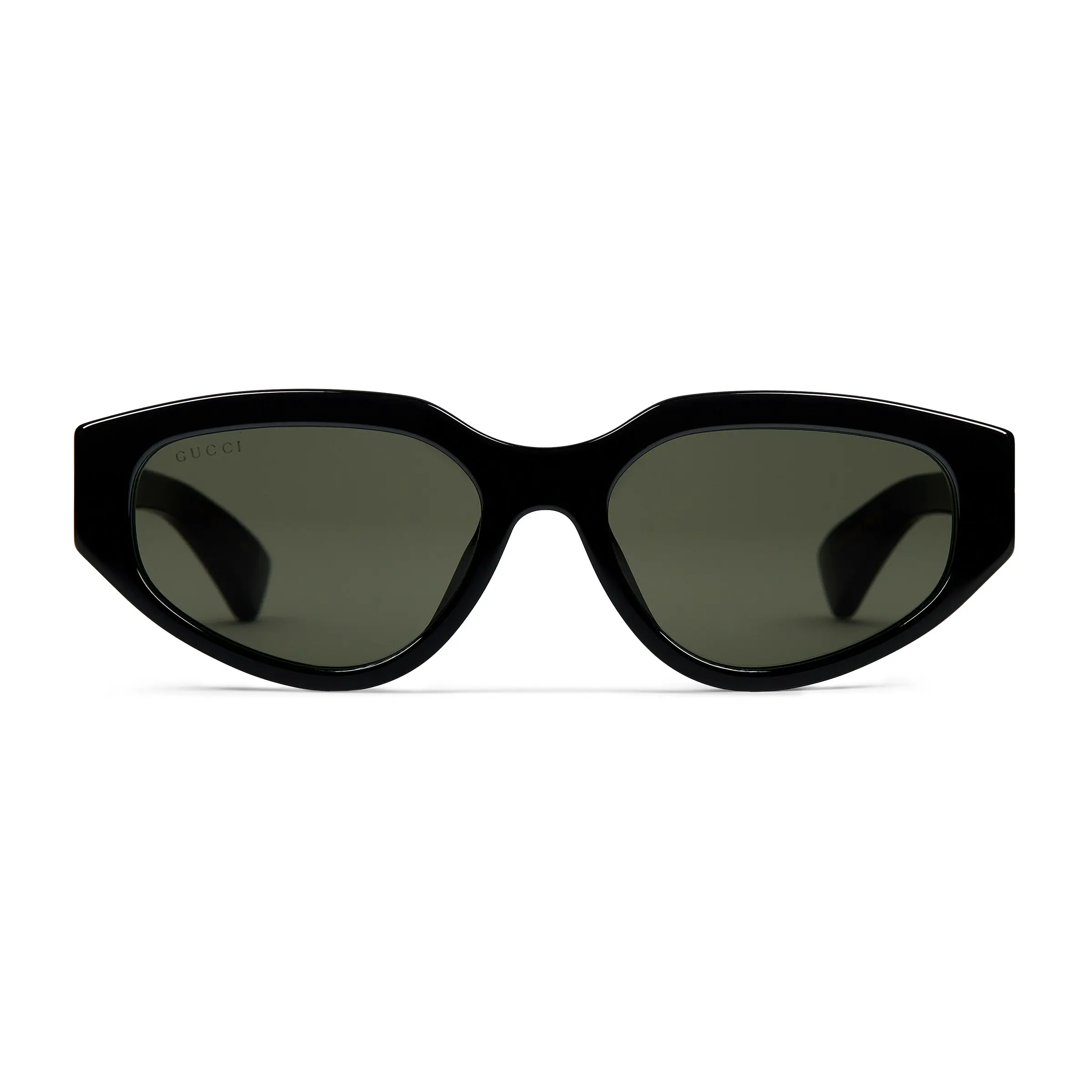 Gucci low bridge fitted geometric frame sunglasses