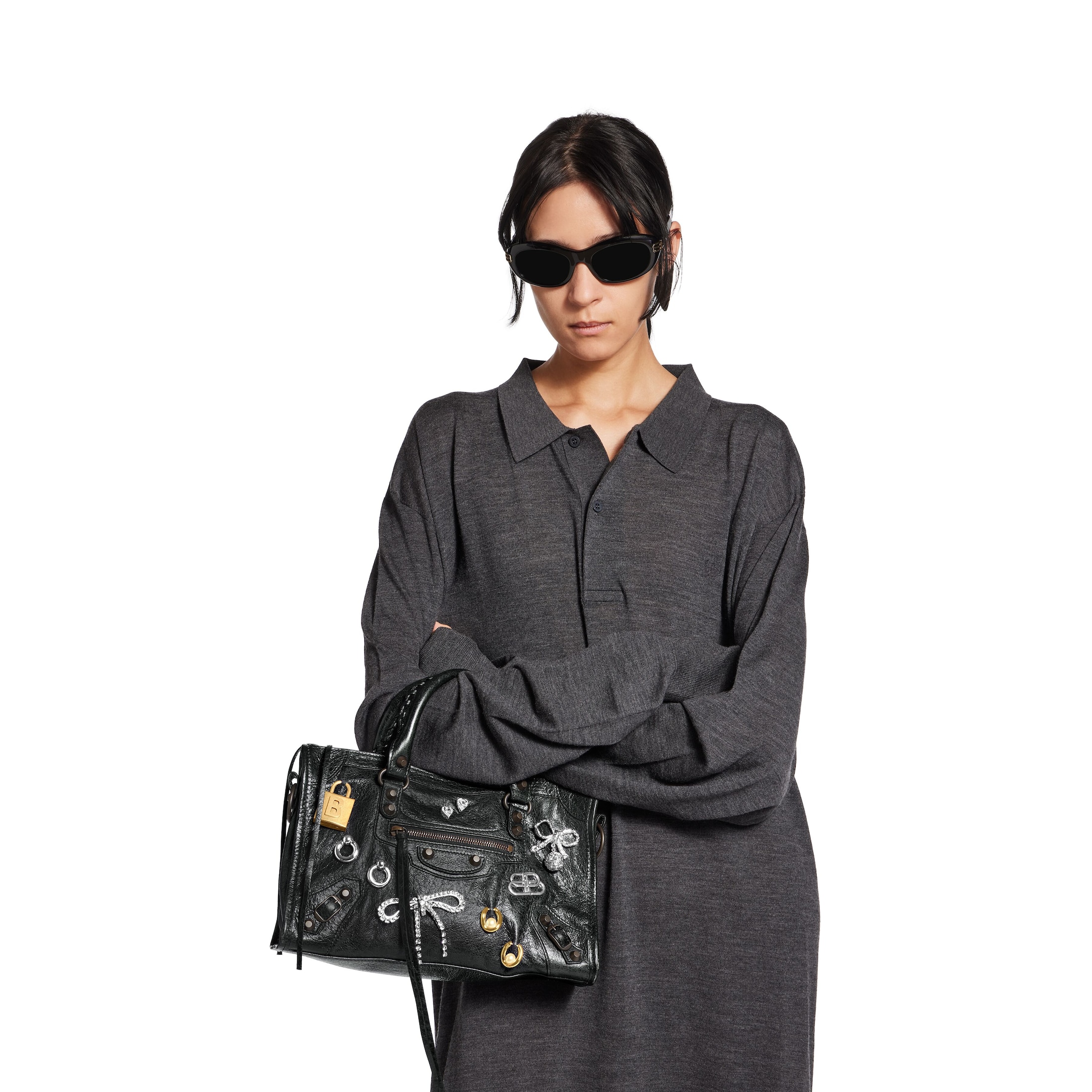 Balenciaga Women's Le City Bag Small8114422ABMH8486