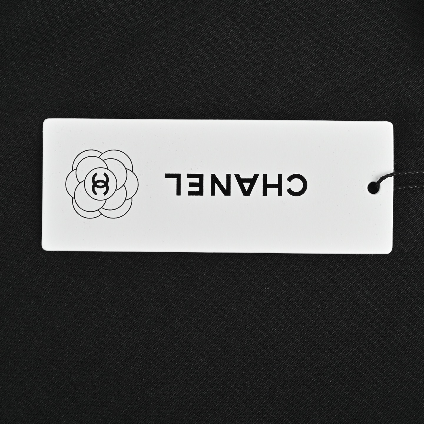 Chanel 25ss collar small logo embroidered short sleeves