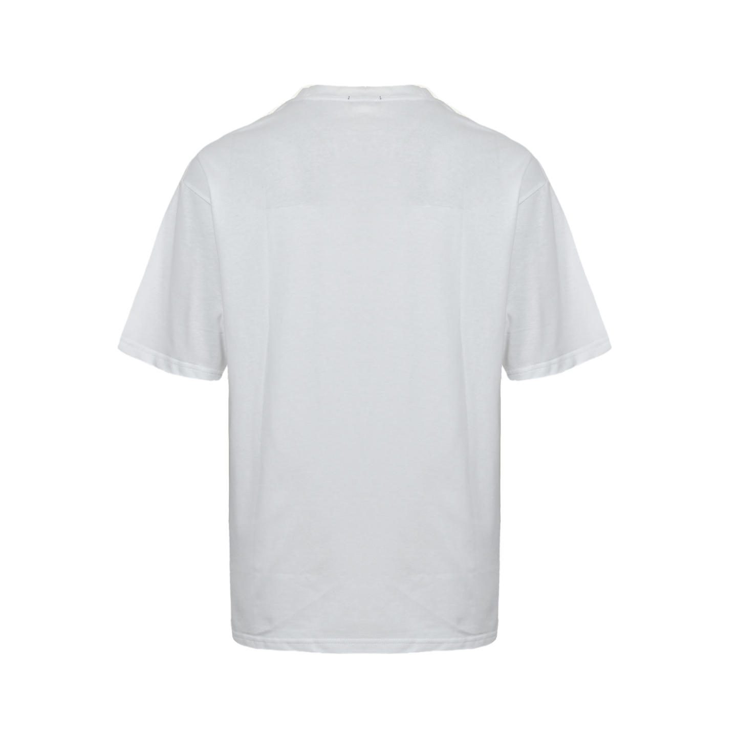 Prada 25ss Overlapping Embroidered Triangle Logo Short Sleeve