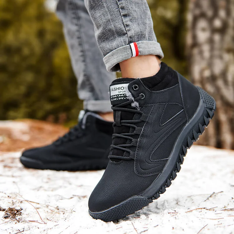 Couple's Non-Slip Plush Sneakers