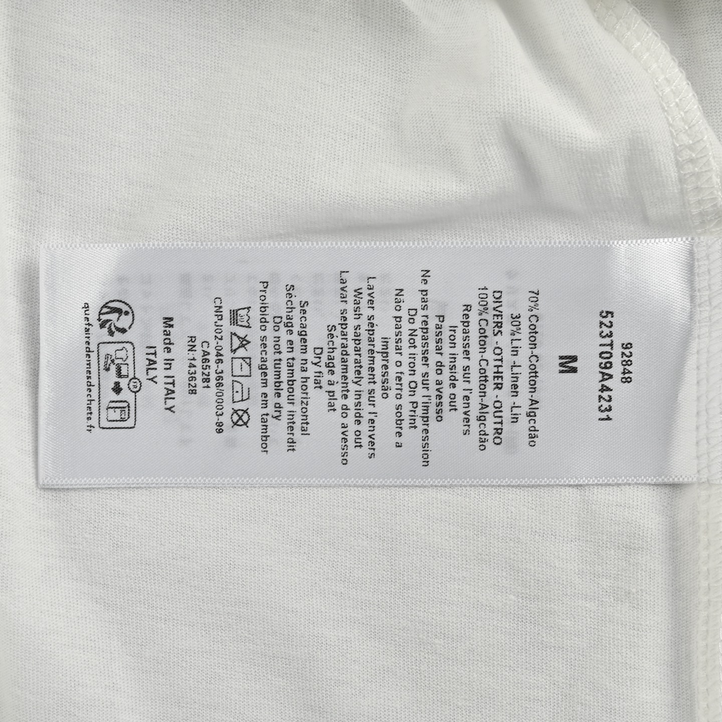 Dior 25ss racing flag print short sleeve