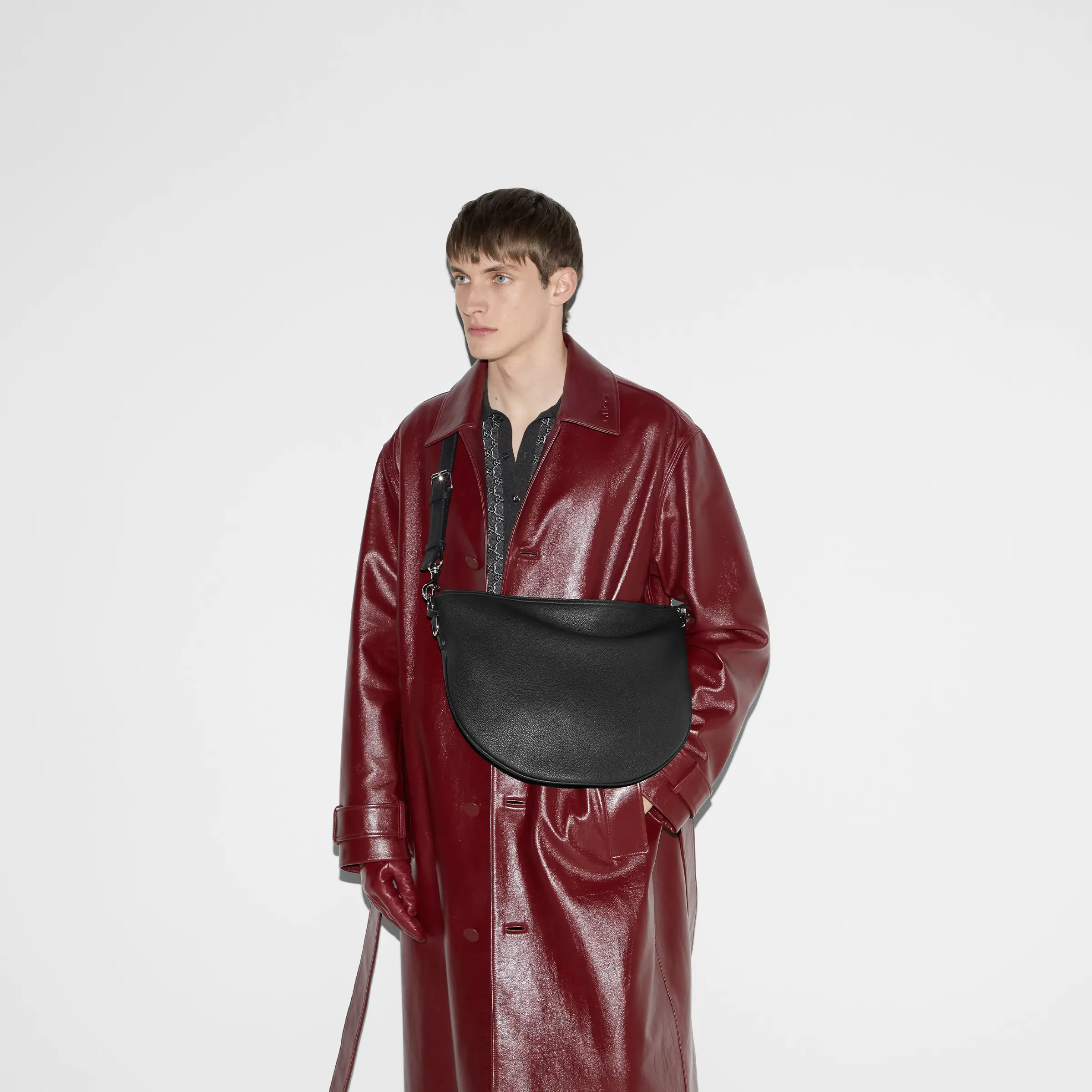 Gucci Body Double Lock Medium Shoulder Bag 824529AAEMK1042