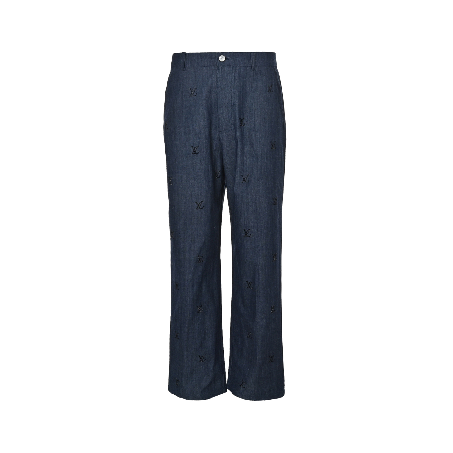 Louis Vuitton 24Fw Rhinestone Jeans