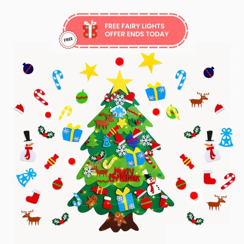 💥ON SALE💥Interactive Felt Christmas Tree Set