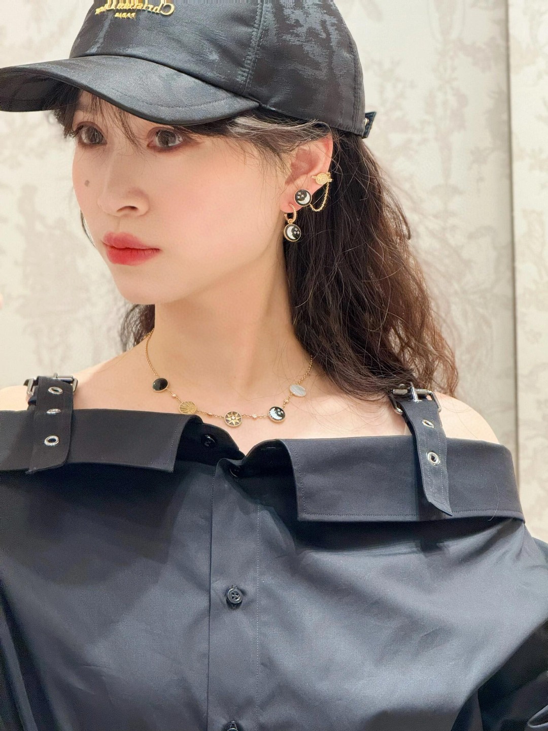 Dior Sun, Moon and Stars Earrings