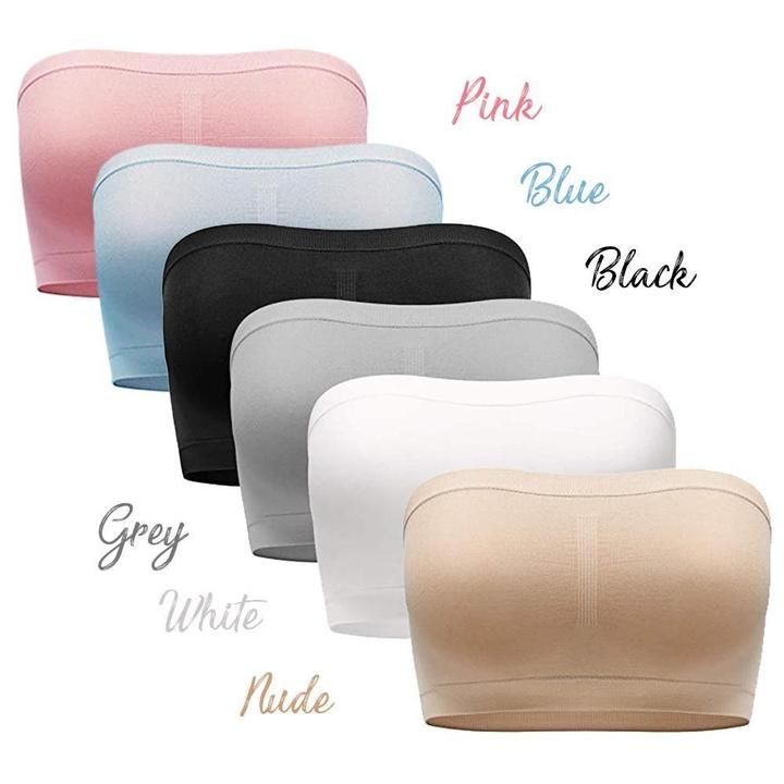 (Last Day Flash Sale-50% OFF) 2PCS/SET Full Support Seamless Bandeau-BUY 2 SETS FREE SHIPPING
