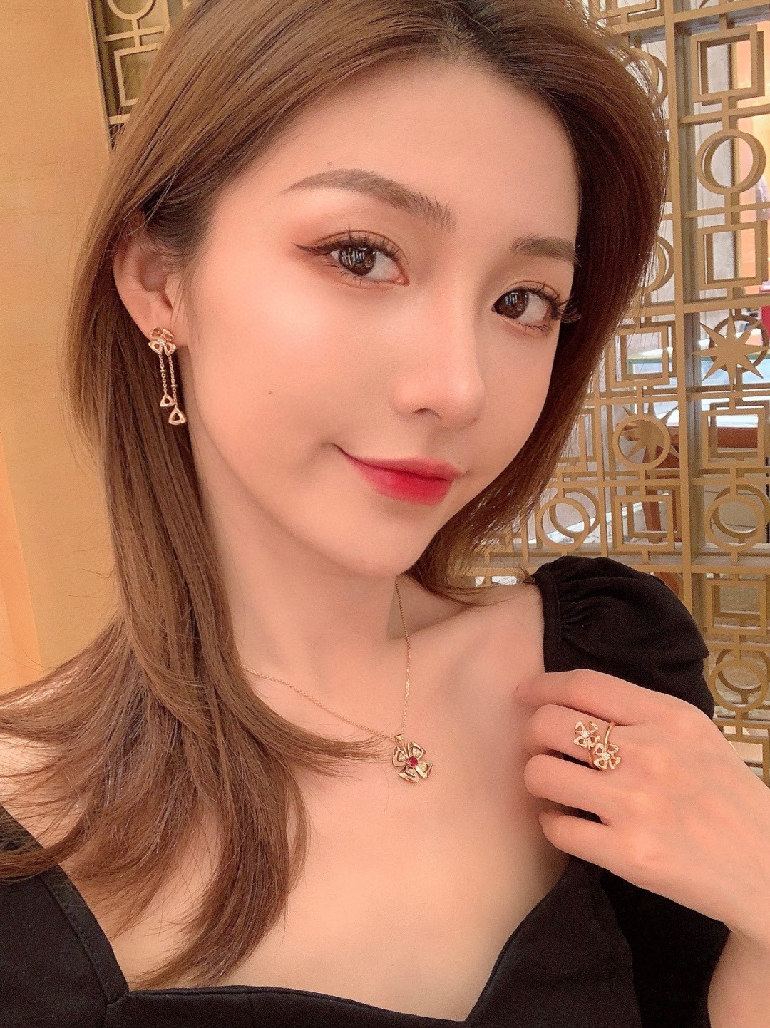 Bvlgari Blooming Flower Earrings