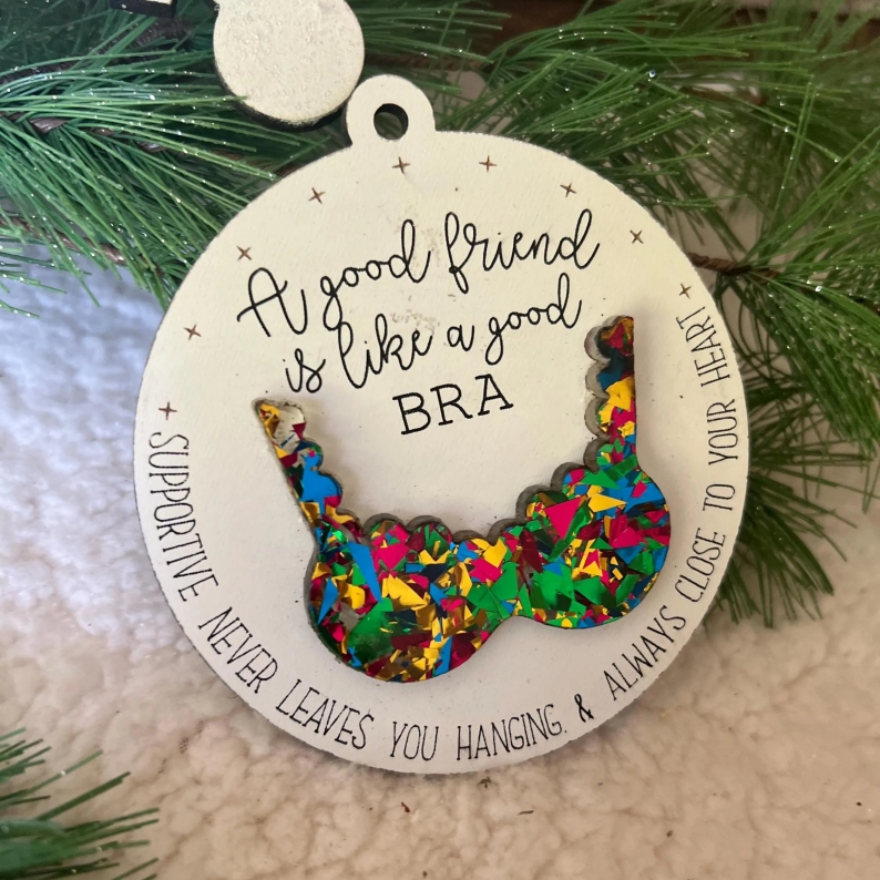 Best Friend Gift | Good Friend is Like a Bra